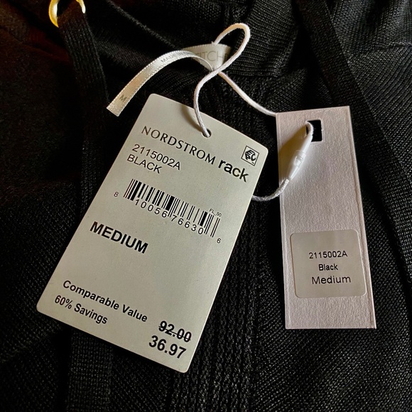 STITCHDROP Tie-Dye Hooded Pullover Tunic in Black - Medium M - NWT NEW - Picture 5 of 5